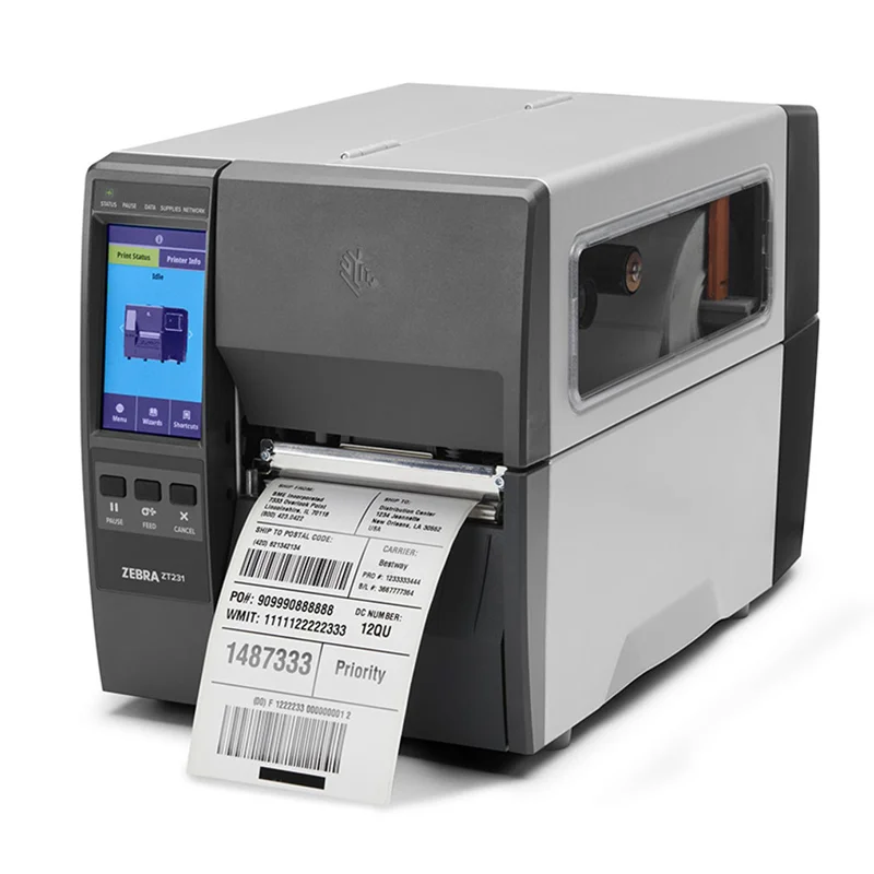 ZEBRA  ZT231  Stampante TT , Display, USB, Bluetooth, Seriale, Ethernet, 203 DPI.  | ZT23142-T0E000FZ |