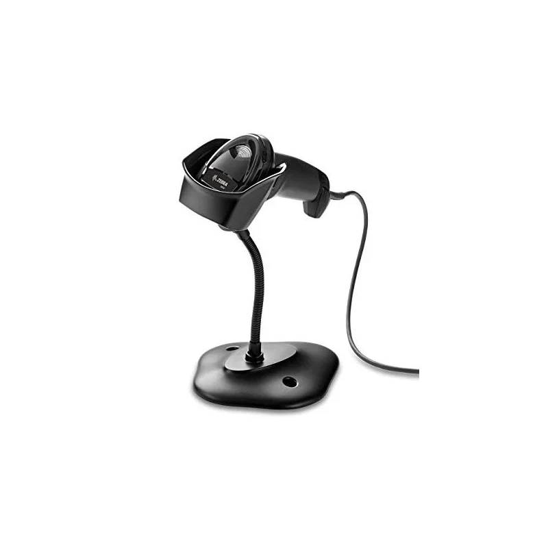DS2208 - Scanner imager 1D, 2D, Multi-interfaccia, Kit con cavo USB e stand. Colore nero. | Zebra